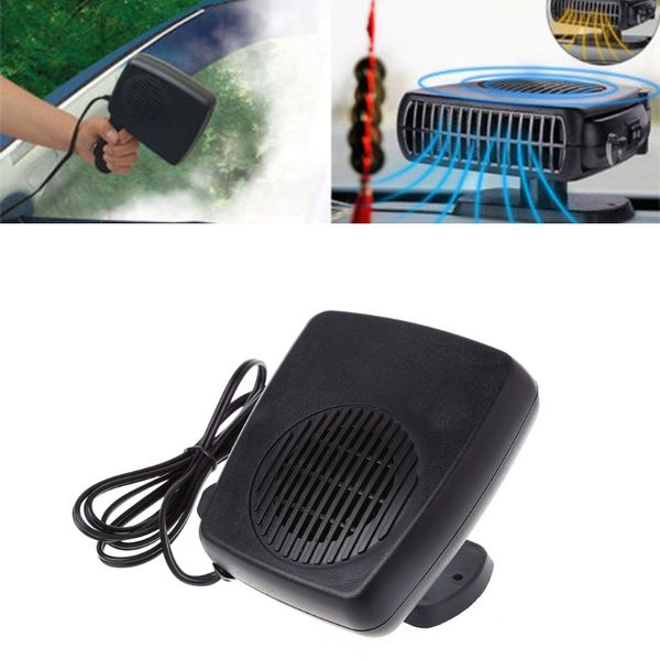 

2 in 1 auto car portable ceramic heating cooling heater fan defroster demister dc 12v new