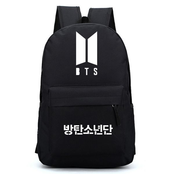 

new logo bangtan boys bts oxford backpack,korean kpop stars school bag book lapsatchel rucksack v,rap monster many colors