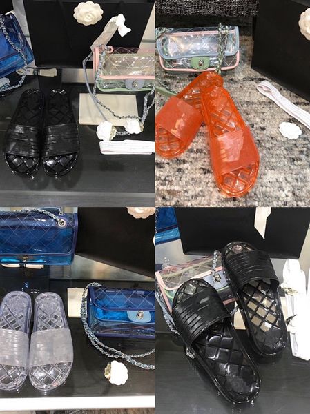 

Высочайшее качество роскошные дизайнерские тапочки женские летние черные белые