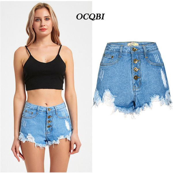 

women's jeans plus size 2021 high waisted distressed tassel for women fashion woman, Blue