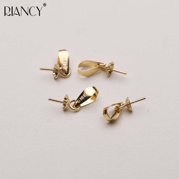 

1pcs yellow simple shape g18k gold pendant jewelry accessories pendant charm, Silver