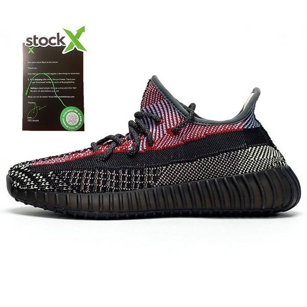 

fashion yeezreel yecheil yeshaya running shoes mens women citrin cloud white zebra gid 3m reflective static kanye west trainers sneakers l01