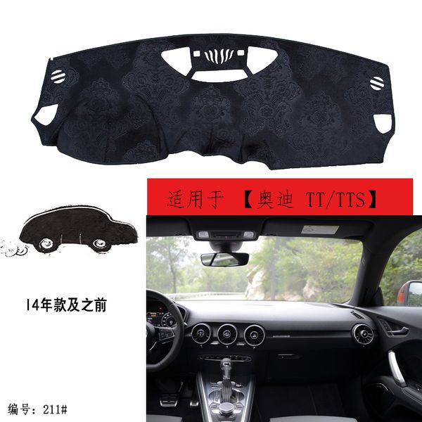

tommia fors dashboard pad cover dash mat anti-sun velvet instrument