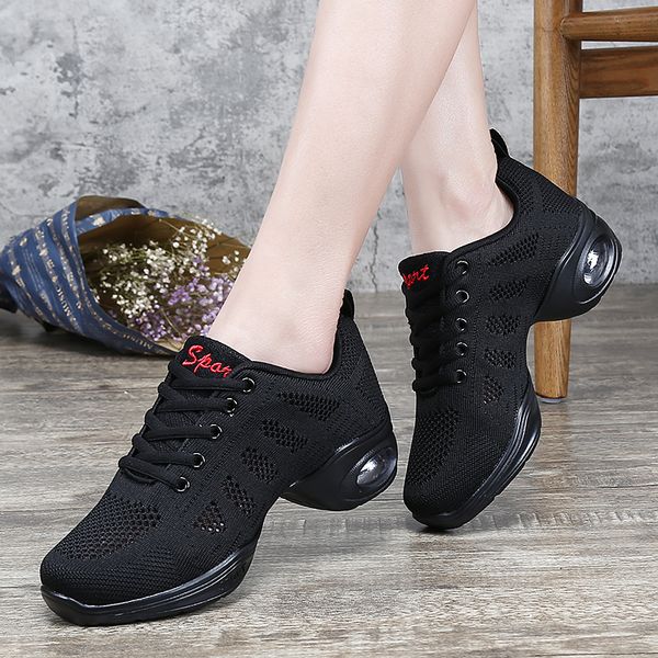 

dance shoes ladies sport modern dancing jazz sneakers outsole breathable trainers girl's lightweight jazz practice shoes 2019