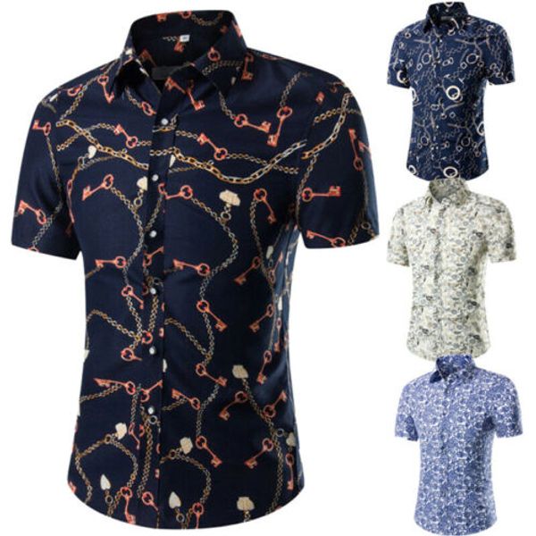 

гавайская рубашка мужская повторяющаяся ocean scenic camp party aloha holiday beach отпуск, White;black