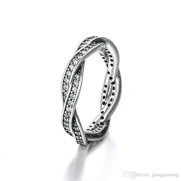

zr25 gear of fate women size 6-9 big brand 925s silver ring diamond sell single lover christmas gift pandor ring