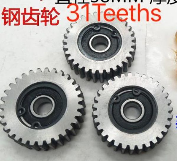 

3Pieces/Lot Gear Diameter:38mm 31Teeth Thickness:11.5mm Electric Vehicle Steel Gear