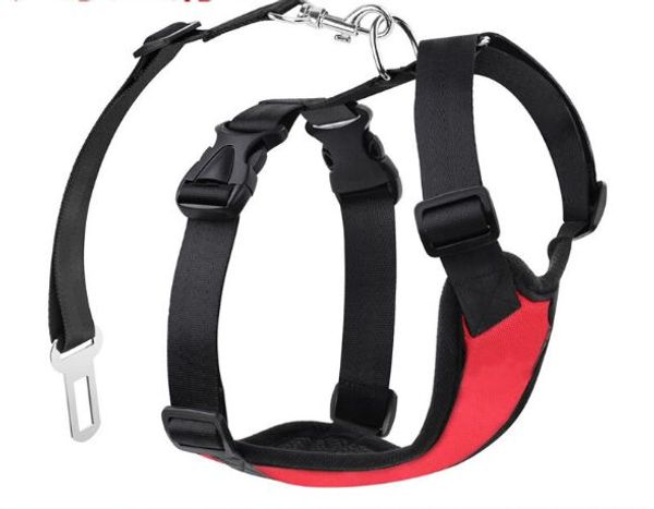 

pet chest strap car safety belt for dog walking outside small to big pet collar multi-colored equipment is optional