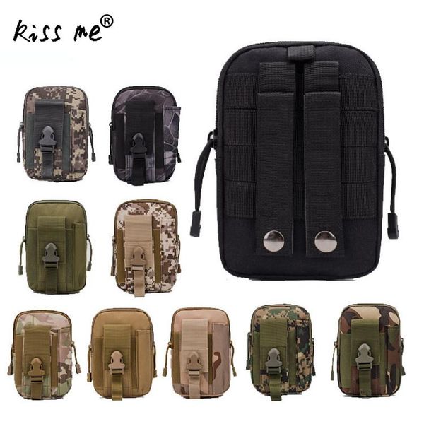 

men camouflage waist running bags waterproof outdoor gym fitness bags for money phone keys gym training waist day package