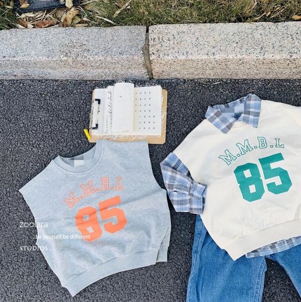 

2020 новый стиль девочек мальчиков жилет весной моды хлопка детей жилет 3-8t hj506, Blue