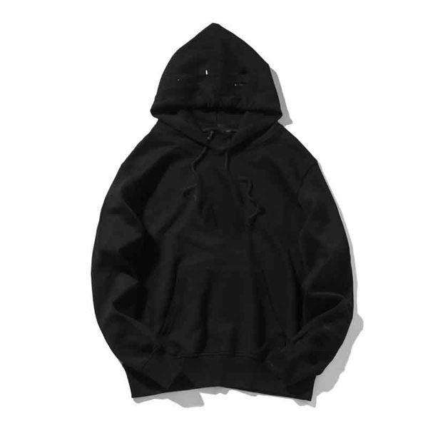 

champions men fashion sweater european and american designers selling hoodies sports casual breathable hooded sweater personal custom cotton, Black