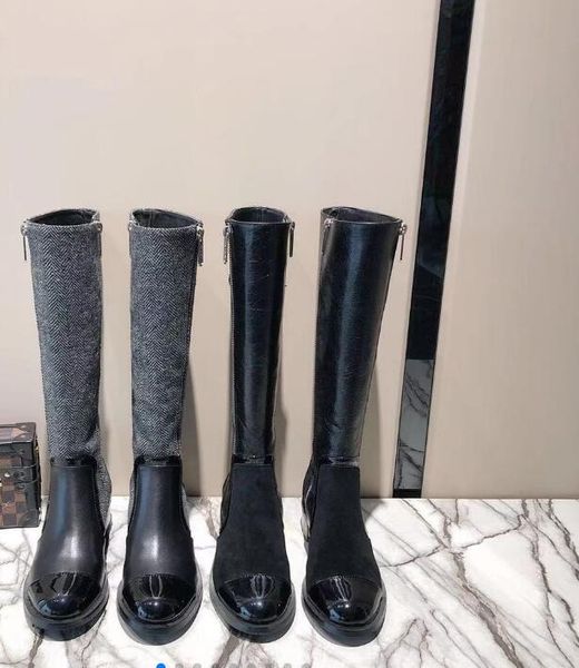 printed over the knee boots