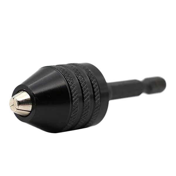 

1/4-inch shank keyless chuck conversion tool for power drill impact driver