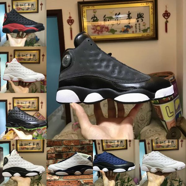 

2020 new 13s mens basketball shoes 13 gs hyper royal italy blue bordeaux flints bred dmp wheat olive ivory black cat trainer sports shoes