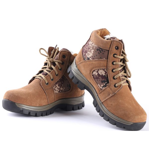 

men hiking shoes non-slip wear resistant climbing boots outdoor sports tactical boots breathable hiking sneakers 12004