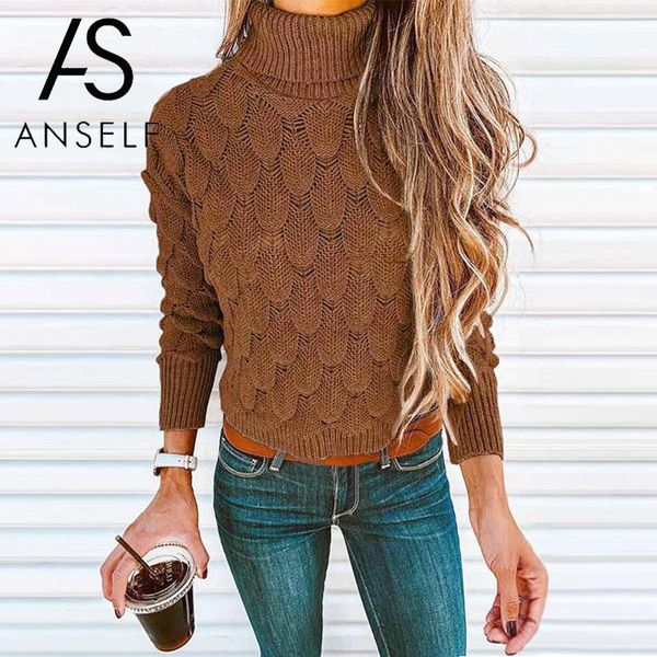 

women sweaters and pullovers high neck long sleeve hollow out turtleneck ribbed knitted tunics ladies pullovers jumper 2019, White;black