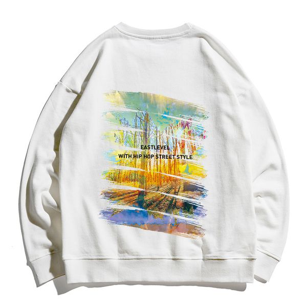 

designer mens sweaters new brand no cap fleece mens luxury sweatshirts with canvas priting fashion casual style size s-2xl wholesales, Black