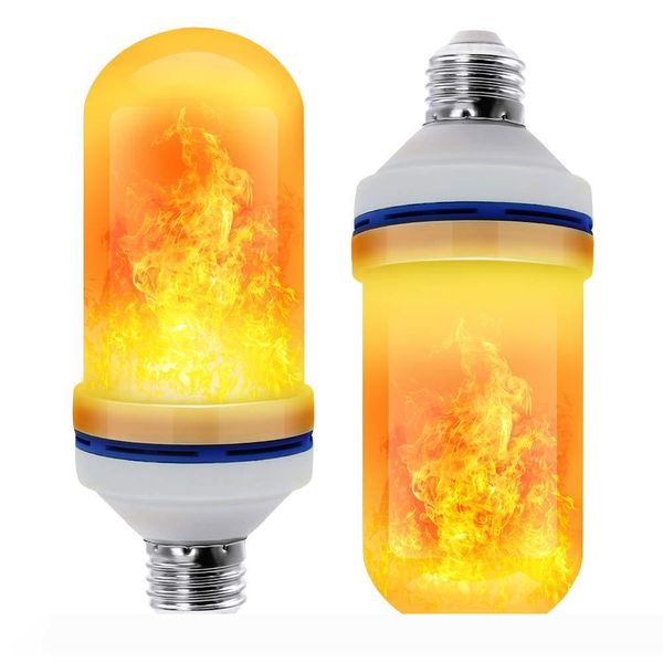 

E27 E26 B22 Flame Bulb 85-265V LED Flame Effect Fire Light Bulbs Flickering Emulation Atmosphere Decorative Lamp