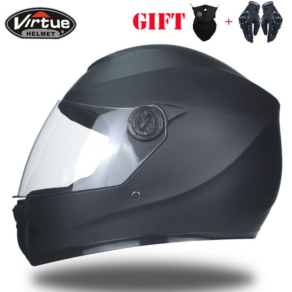 

new full face helmet with demolition scarf motorcycle racing helmet warm casco capacete motorcycle men winter