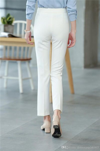 Compre Pantalones De Mujer Ropa De Trabajo Casual Pantalones De