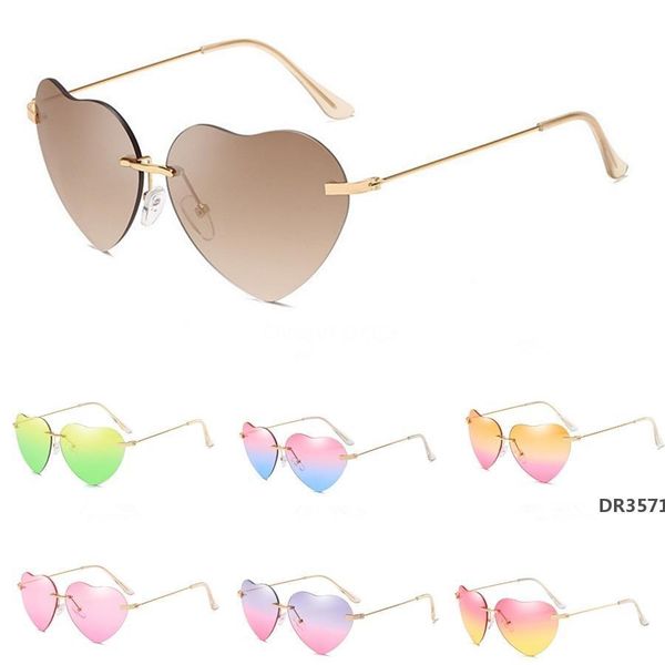 

new 5 1pcs lot creative personality retro colorful kaleidoscope heart-shaped sunglasee carnival men and women cool mosaic glass partydr3571, White;black