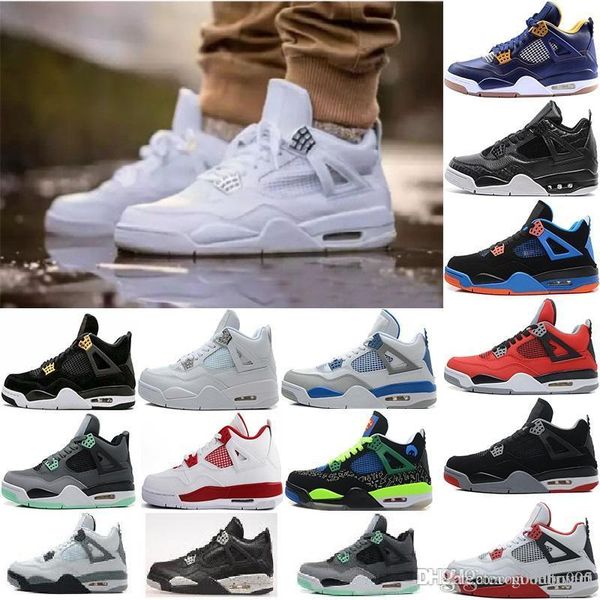 

2018 Баскетбольные кроссовки 4 мужчины Кроссовки 4s Чистые деньги