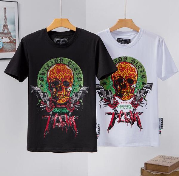 

19ss monogram письмо геометрическая printed мода t-shirt лето дышащий tee повседневный простые мужчины женщины улица с коротким рукавом rggf, White;black