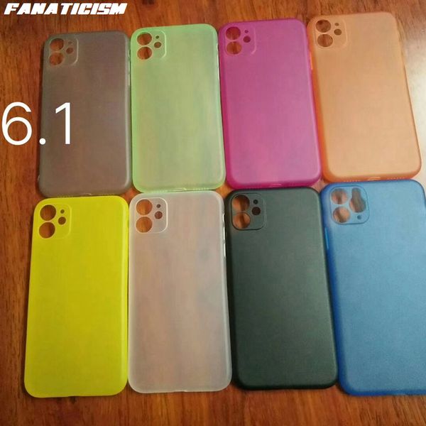 

0.3mm ultra-thin pp case for iphone 11 pro xr xs max full shockproof cover for iphone 6 7 8 plus matte case