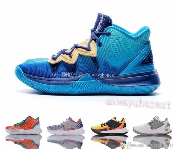 

with box 2020 new kyrie 5 keep graffiti x multi-color basketball shoes star kids kyrie 2 low orion belt cheeks sneakers us7-12