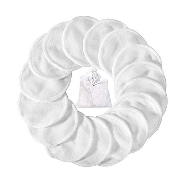

2020 new beauty tools cotton makeup remover pads reusable soft facial skin care wipes face clean mar.11