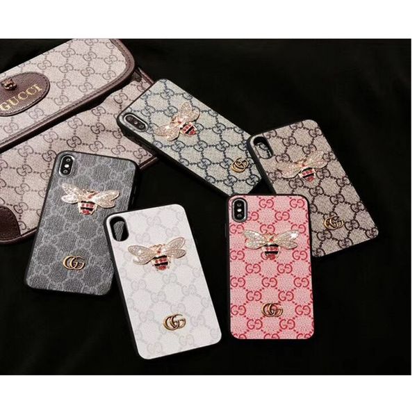 

Для iPhone 11 Slim Bee Case Дизайнерский чехол для телефона Для IPhone XS / XR 8/7 Для Samsung Note 8/9 Прот