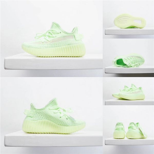 

2020 kanye west infant clay 72 toddler kids running shoes static gid chaussure de sport pour enfant boys girls casual trainers#370