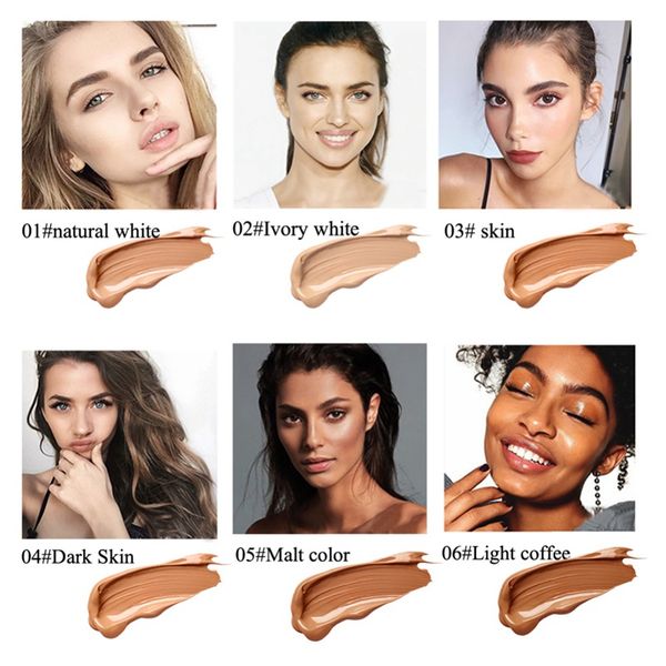 

liquid foundation moisturizing hide defects even skin color face foundation cosmetic accessory