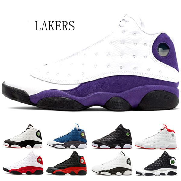 

13 13s basketball shoes lakers cap and gown phantom chicago gs hyper royal black cat flints bred brown wheat dmp mens sports sneakers
