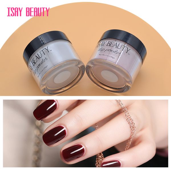

isaybeauty 28gram wholesale dip powder easier and faster to apply than traditional acrylic with strength and chip free, Silver;gold