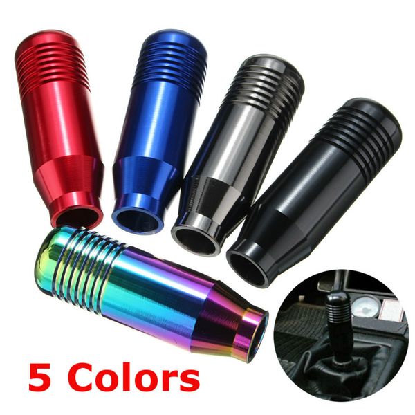 

1pcs car gear shift knob universal aluminum alloy manual transmission gear stick shift shifter lever knob