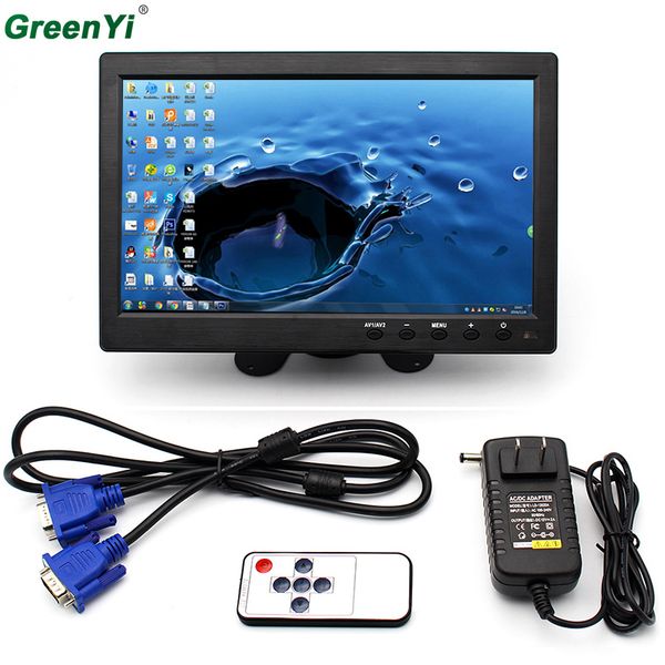 

10,1-дюймовый 1024 * 600 пикселей hdmi vga av автомобильный монитор с абсолютно новый экран тонкий дизайн uv покрытие, подходит для монитори