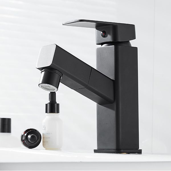 

basin faucets bathroom faucet black/white brass toilet sink water taps and cold water mixer bath tap retractable faucet