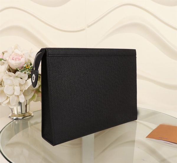 

designer monograms pochette voyage plat hand bag 523063 cowhide file pocket size:30-20-12cm