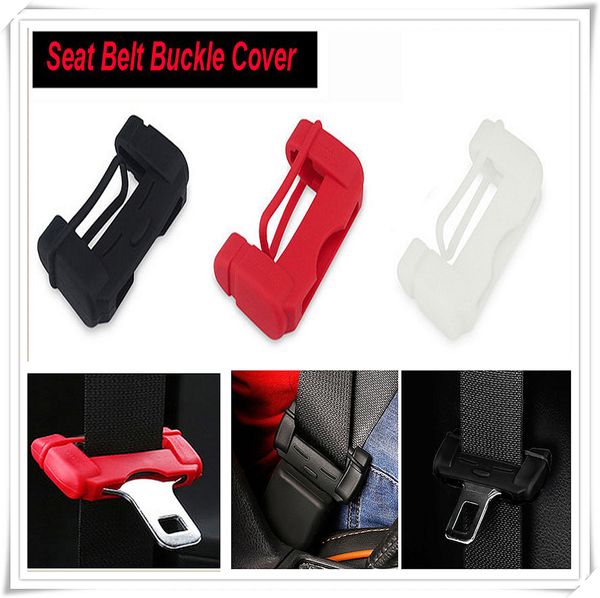 

car safety belt buckle covers silicon seat accessories for kia forte ceed stonic stinger rio picanto niro soulster no3