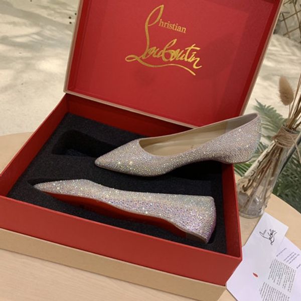 

2019 shoes schuhe des chaussures bridal wedding shoes women shoes chaussures femmes talons size 35-39 full diamond 10cm flat bottom, Black