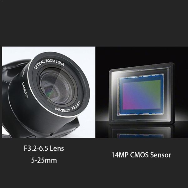 

24 megapixel telep hd home pgraphy slr digital camera cmos sensor 20x zoom jpeg/avi 3.5" screen slr camera with flash