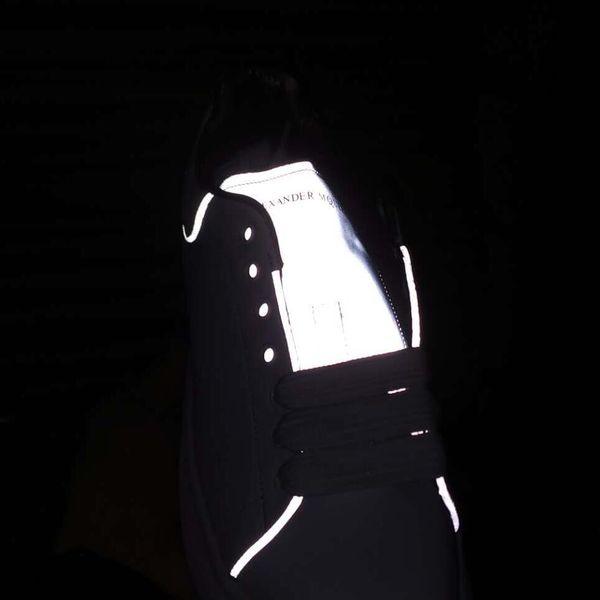 

luxury mens casual shoes alexander lace up queen 3m design comfort pretty girl women sneakers casual leather shoes trainers 112536, Black