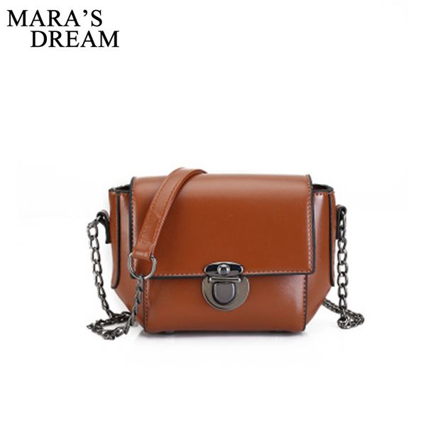 

mara's dream 2020 spring new ladies ladies bag fashion lock one shoulder simple mini chain solid color retro diagonal bag