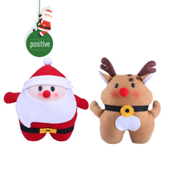 

santa claus snowman christmas dolls xmas decor living room table ornaments craft kids gifts