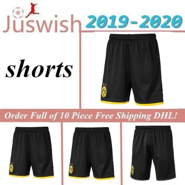 

thailand bvb borussia dortmund soccer jersey shorts 19 20 gotze reus pulisic witsel jersey paco alcacer football shorts men s-2xl mayorista, Black;red