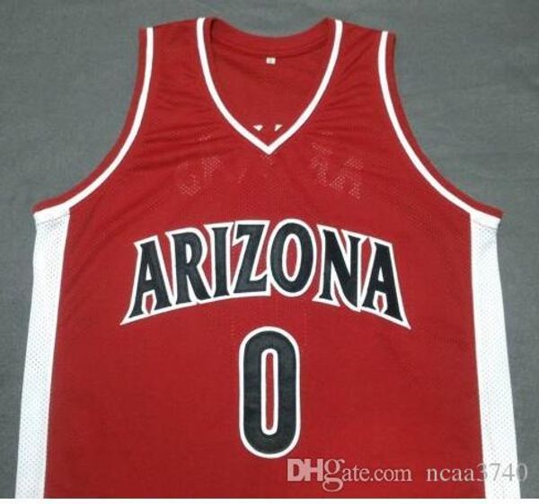 

custom men youth women #0 gilbert arenas arizona wildcats college basketball jersey size s-4xl or custom any name or number jersey, Black