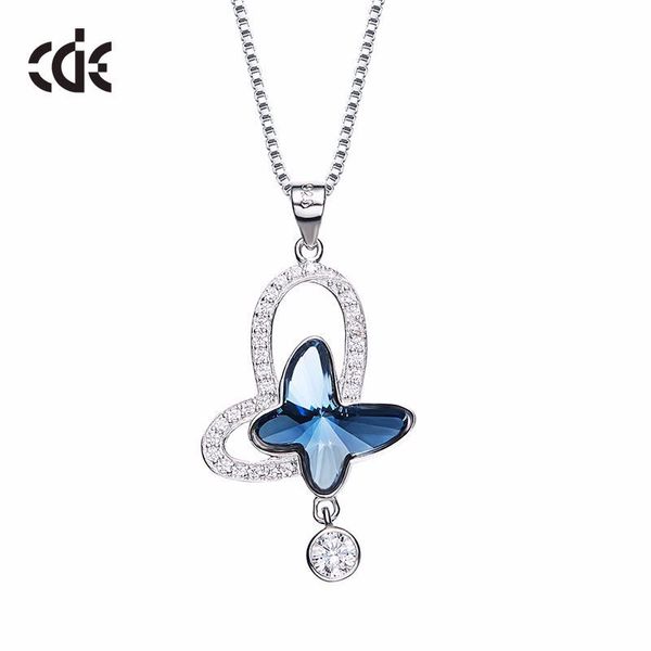 

wedding party silver s925 beaded pearl gift woman lady diamond jewelry necklaces for bride acting initiation graduation cde-413