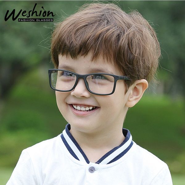 

glasses kids anti blue light blocking optical frame children eyeglasses girl boy clear lenses uv400 anti glare filter 0-4 2019, White;black