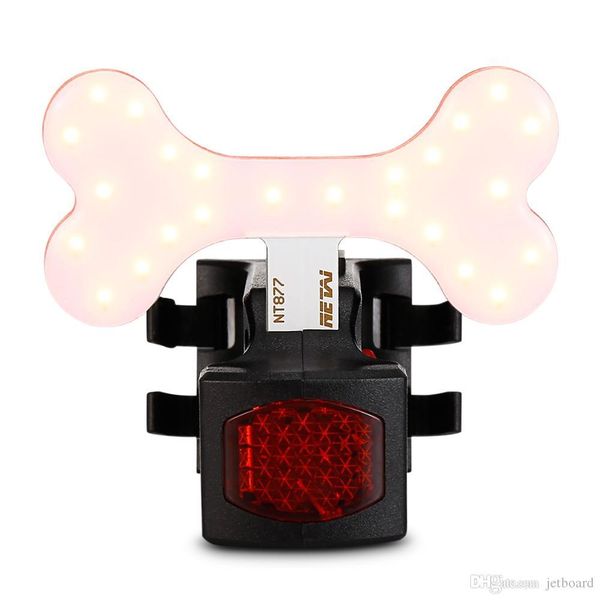 

велосипед кость форма led tail light велоспорт велосипед аксессуар